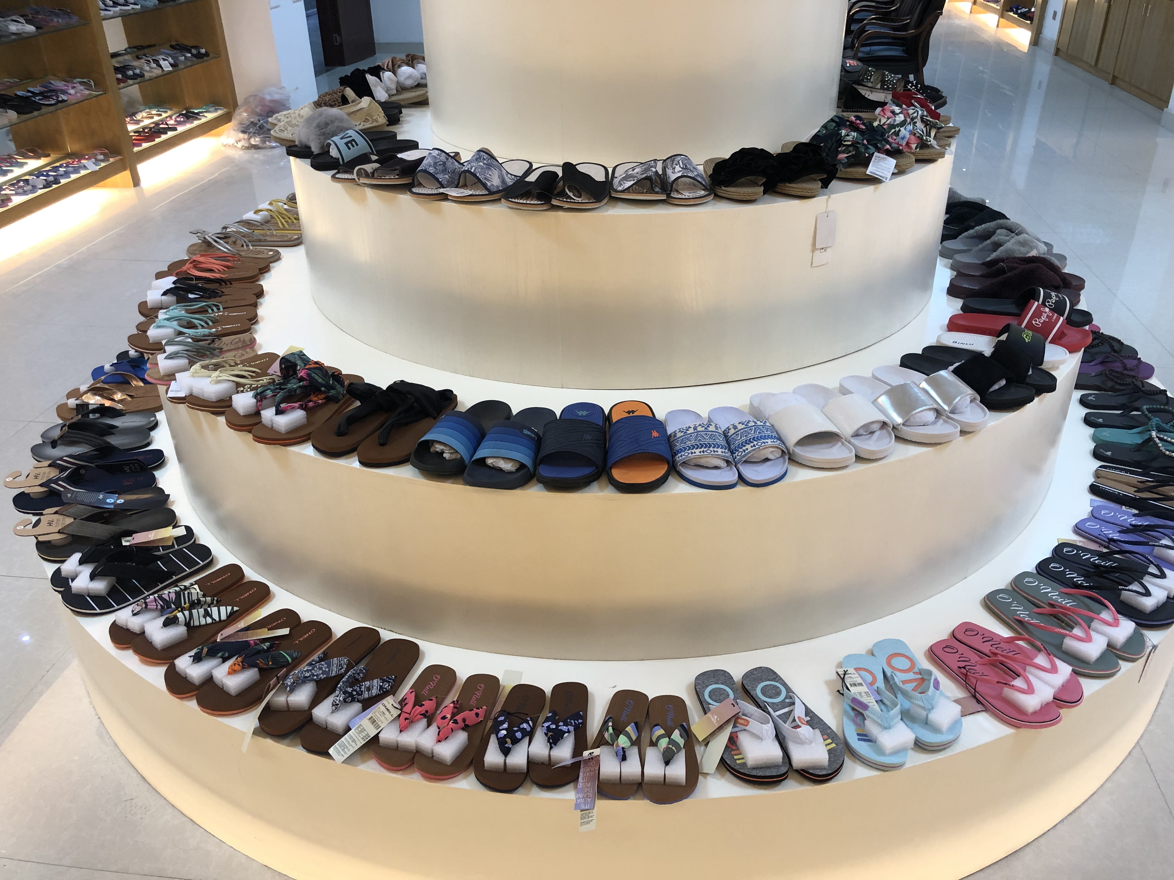 slipper sample room